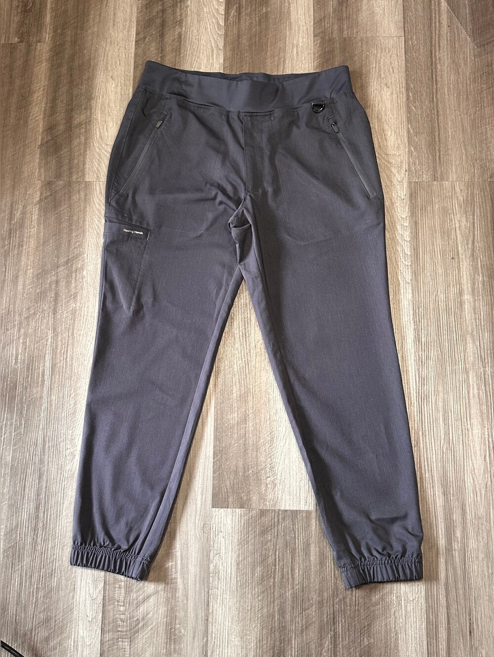 Healing Hands Dark Gray Bottoms SizeMS(Medium Short)